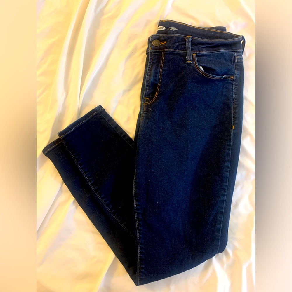 Old Navy Women’s Jeans Rock Star Super Skinny Midrise